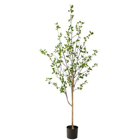 Nearly Natural 6 5 Ft Minimalist Citrus Artificial Tree