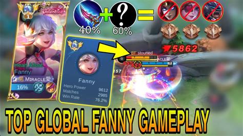 Top Global Fanny Best Build Gameplay By M Mobile Legend