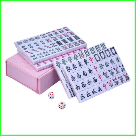 Mahjong Sets Traditional Chinese Table Game Wear-resistant Portable ...