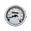 Buy Allextreme Extbasw White Analog Speedometer Odometer Speed Gauge