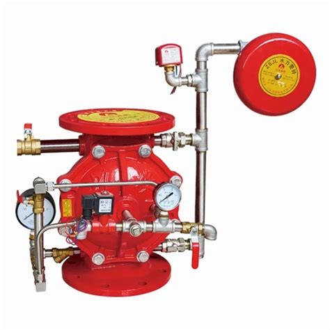 Fire Sprinkler System Flange Ductile Iron Valves Deluge Valves Alarm