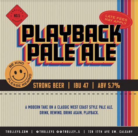 Playback Pale Ale Trolley 5