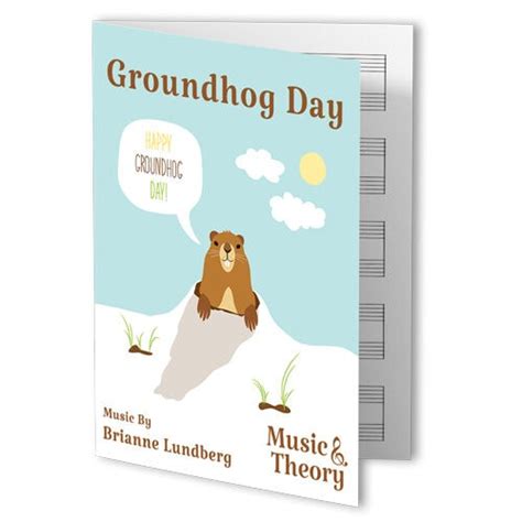 Groundhog Day Piano Sheet Music | MusicAndTheory.com