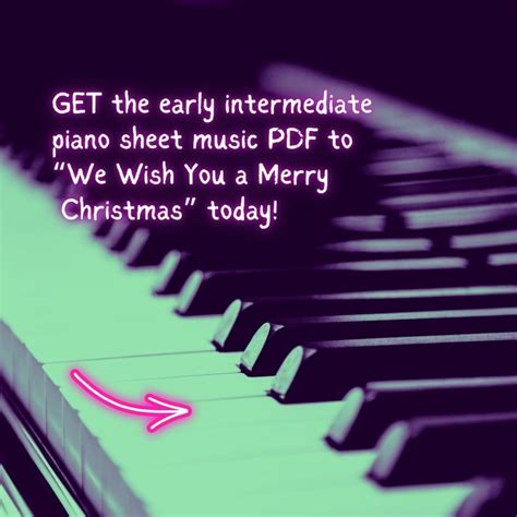 We Wish You A Merry Christmas Easy Piano — Raluca Bojor