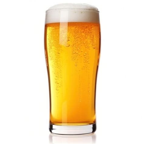 Premium Ai Image Beer Glass Isolated Illustration Ai Generativexa