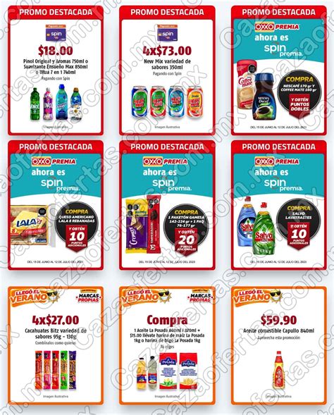 Folleto De Ofertas Oxxo Del De Junio Al De Julio