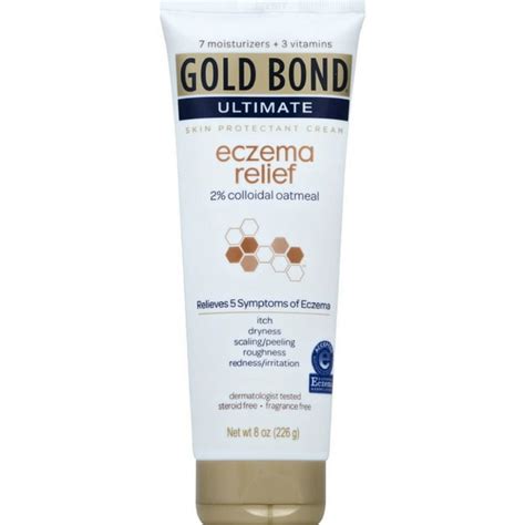 Gold Bond Ultimate Eczema Relief Skin Protectant Cream 8 Oz