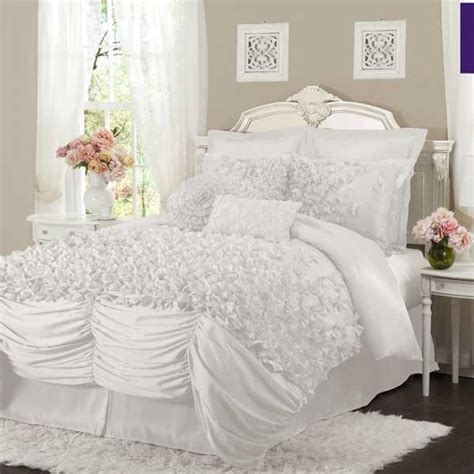 Luxury Bedding In White Unique Bedrooms With An Airy Look