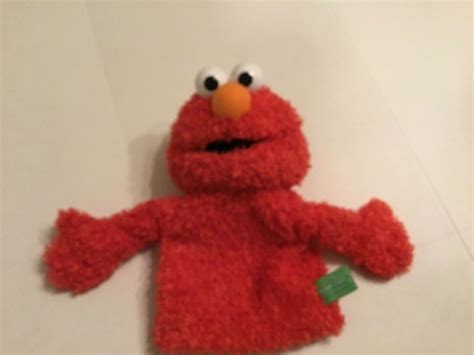Sesame Street Elmo Hand Puppet Gund Plush Toy 1992378089