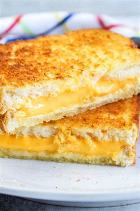 Crispy Air Fryer Grilled Cheese