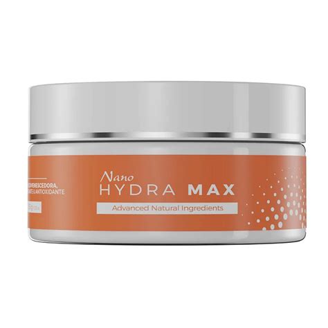 Máscara Vitamina C Nano Hydra Max Hidratante Eccos 150g Cosméticos