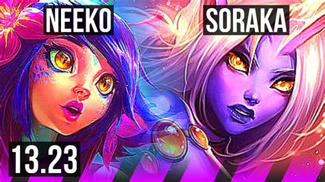 Neeko And Jinx Vs Soraka And Zeri Sup 1 1 12 400 Games Br Master 13 23 Youtube