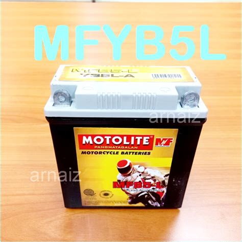 Motolite Motorcycle Battery Mfb25l Mfb3 L Mf4l B Mf5l B Mfyb5l Mf7a B Mf9 B Maintenance Free