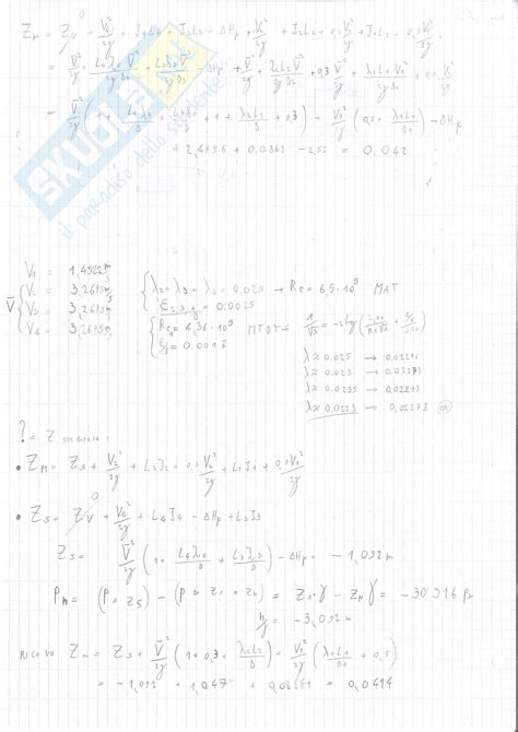 Formule Dimostrazioni E Grafici Delle Esercitazioni Di Meccanica Dei