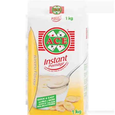 White Star Instant Maize Porridge Banana Flavoured 1kg