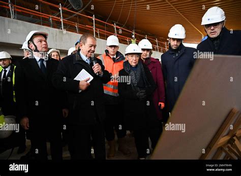 Paris France Th Jan Elisabeth Borne Prime Minister With