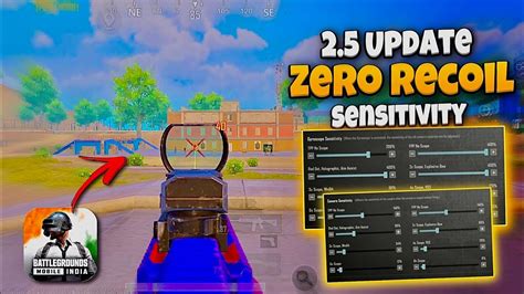 Bgmi Update Zero Recoil Sensitivityfor Phone Ipad Bgmi Pubgm