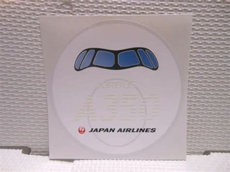 Japan Airlines Airbus A350 900 Sticker First Flight Anniversary Jal Japan New £1474 Picclick Uk