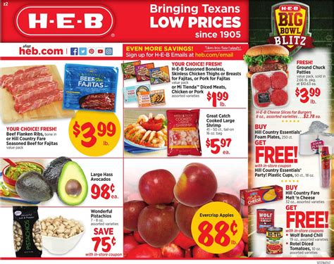 H E B Current Weekly Ad 0129 02042020