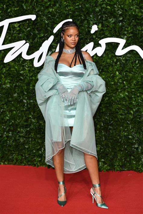 Rihanna At The 2019 British Fashion Awards Rihanna Wearing Fenty At