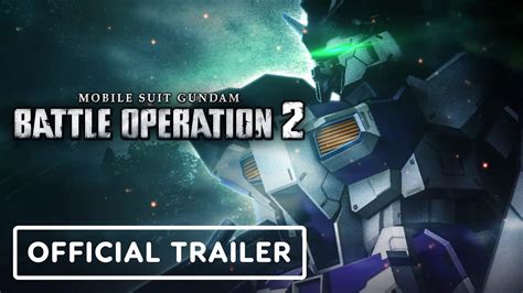 Mobile Suit Gundam Battle Operation Official Hi Nu Gundam Trailer