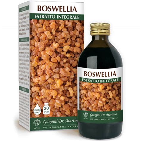 Boswellia Estratto Integrale Liquido Analcolico Giorgini Dr Martino