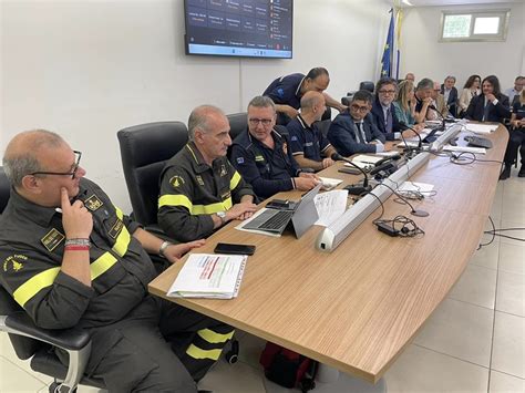 Bradisismo Riunione Di Coordinamento Per L Emergenza Campi Flegrei News