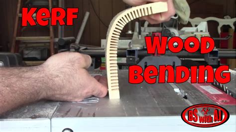 Diy Kerf Wood Bending Youtube