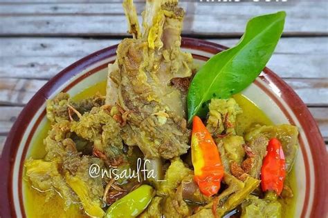 Resep Idul Adha Resep Tengkleng Sapi Spesial Khas Solo Dengan