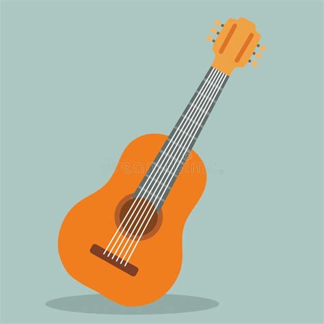 Icona Della Chitarra Un Contenuto Reale Di Musica Soul Grafico Di