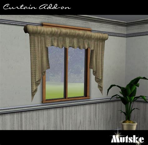 The Sims Resource Curtain Bay Window 2x1