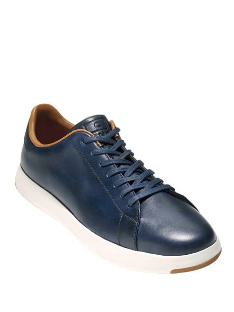 Lyst Cole Haan Grandpro Tennis Sneakers In Blue For Men Save 6