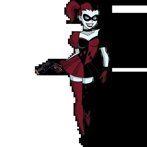 Harley Quinn Gun Zdarma K Vytisknutí Omalovánky