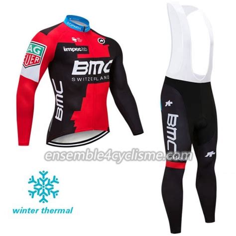 Tenue Maillot M L Collant Bretelles Bmc Racing Team Hiver