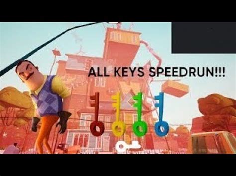 The fastest way to find all keys Hallo Neighbor ACT 3 2024 5 00 Най