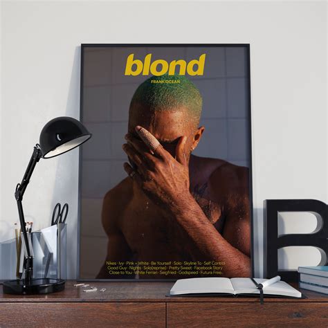 Frank Ocean Blonde Album Cover Poster Music Album Poster Frank