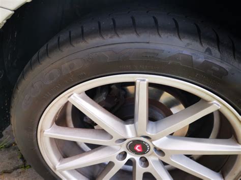 Vossen rim with tyre 19 inch, Car Accessories, Tyres & Rims on Carousell
