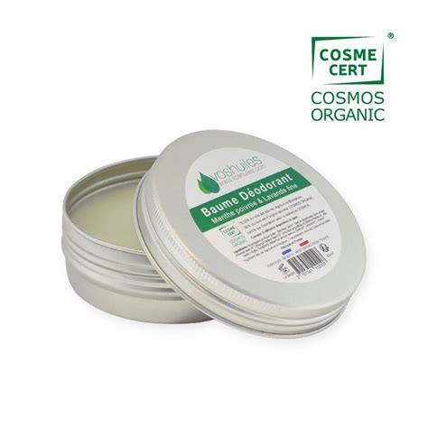 Baume Déodorant Menthe poivrée et Lavande fine COSMOS Voshuiles