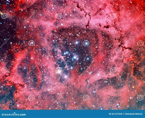 Ngc 2244 Rosette Nebula Stock Image Image Of Planetarium 62137569