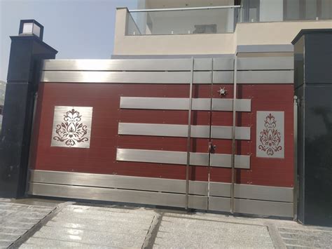 Modern Stainless Steel Hinged Gate For Home At Rs 1700 Square Feet In