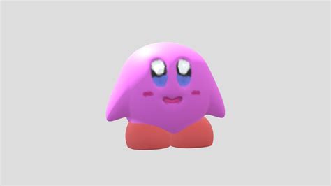 Kirby Download Free 3d Model By 830035 12acab7 Sketchfab