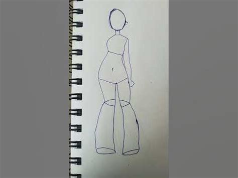 как нарисовать человека - YouTube