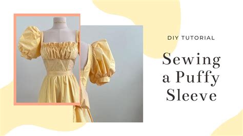 Diy Tutorial Sewing And Adding A Puffy Sleeve Youtube