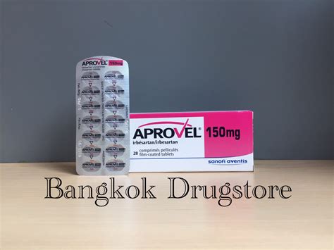 Aprovel Irbesartan 150 Mg Box Of 28 Tablets