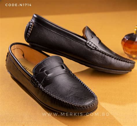 Black Loafer For Men Discover The Comfort Merkis