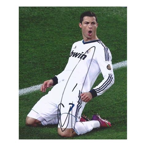 Cristiano RONALDO Autograph