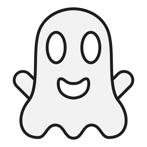 Ghost Generic Outline Color Icon