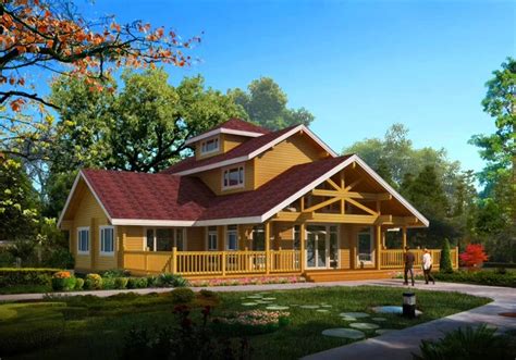 Light Steel Structure Prefabricated Luxury Villa Two Storey Prefab