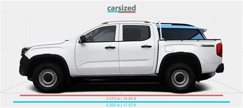 Dimensions Volkswagen Amarok Present Vs Kia Ev Present