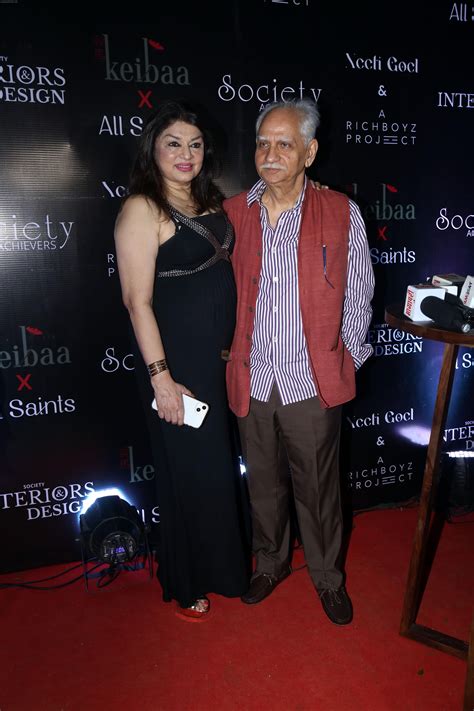 Kiran Juneja With Spouse Ramesh Sippy At The Reopening Of Keibaa X All